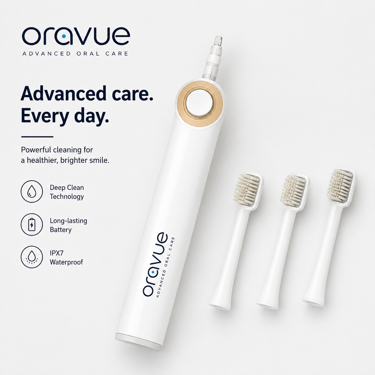 Oravue™ 3-in-1 Oral Care System